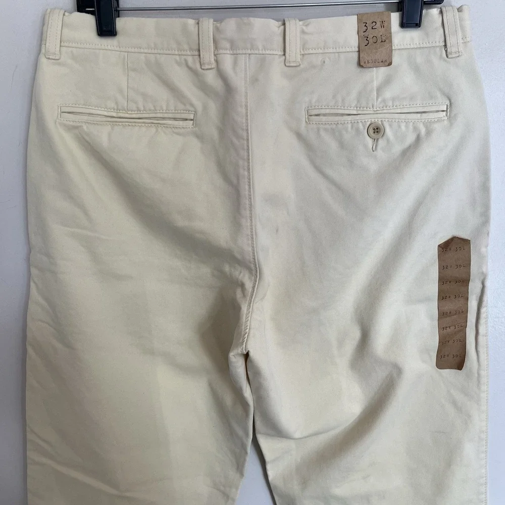 J.‎ Crew Broken In Yellow Chino Pants with Straight Leg Cut W32 L30 New NWT